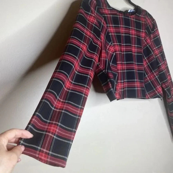 Zara Chec crop top - Picture 6 of 14